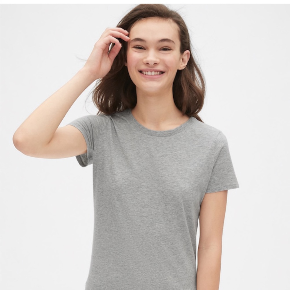 GAP-Vintage Wash Gray Tee NWOT